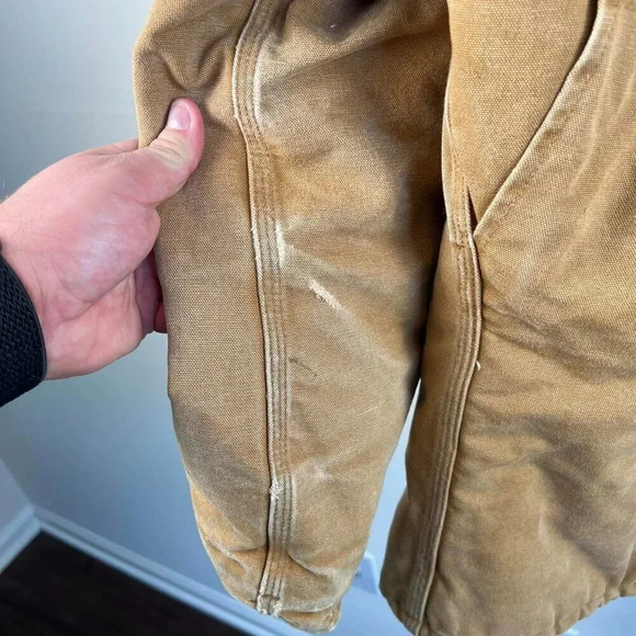 Carhartt Loose Firm Duck Insulated Coat 44R - Picture 6 of 11